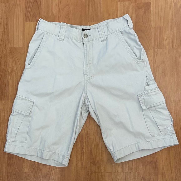 Vintage Rusty Men’s Y2K Logo Baggy Cargo Shorts Size 30 - Picture 1 of 11